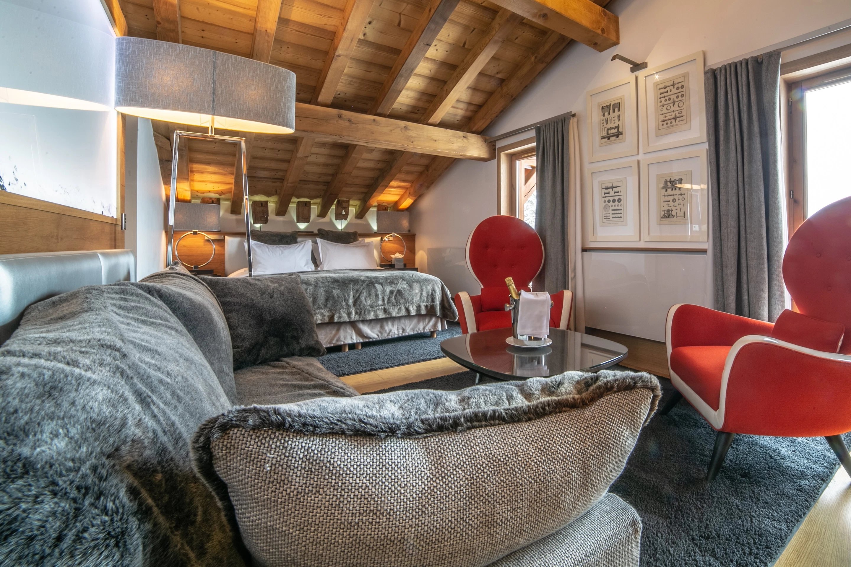 Le Strato - Chalet Timeless - Lounge
